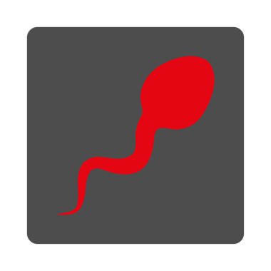 Sperm yuvarlak kare düğme