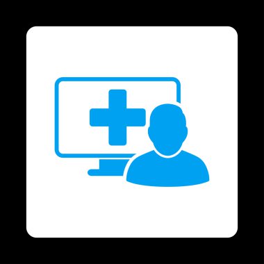 Online tıp düz düğme