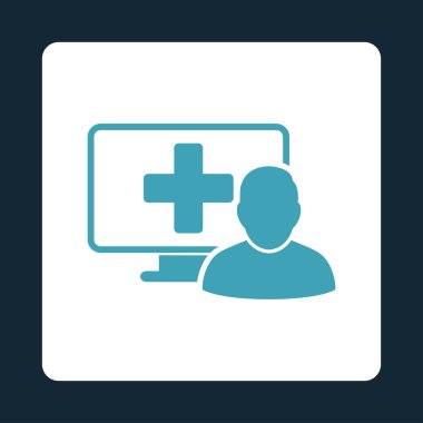 Online tıp düz düğme