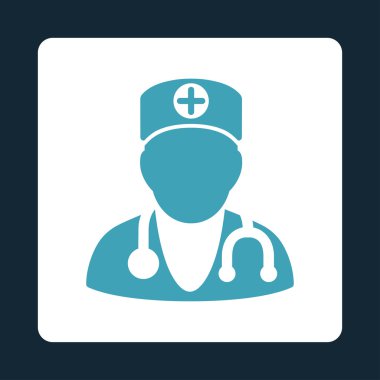 Terapist düz düğme