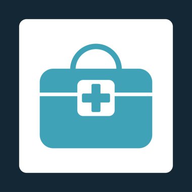 Tıbbi kiti düz düğme