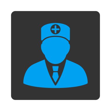 Baş hekim düz düğme