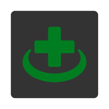 Tıbbi topluluk düz düğme