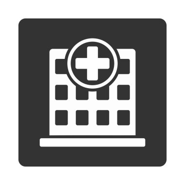 Hastane Binası düz düğme