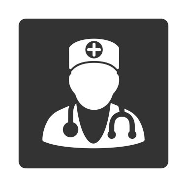 Terapist düz düğme