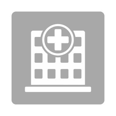 Hastane Binası düz düğme