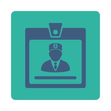 Doktor rozet düz düğme