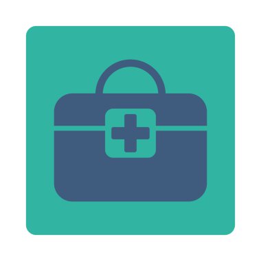 Tıbbi kiti düz düğme