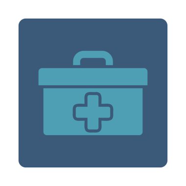 İlkyardım araç kutusu düz düğme
