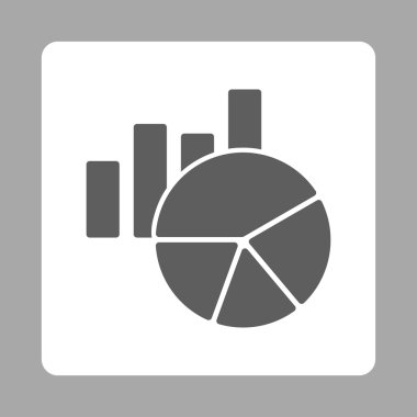 Kare düğme grafikleri yuvarlak