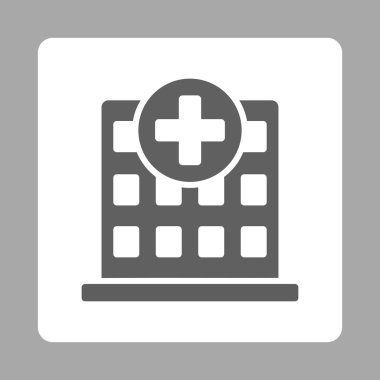 Hastane yuvarlak kare düğme