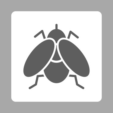 Yuvarlak Uçan Kare Düğmesi