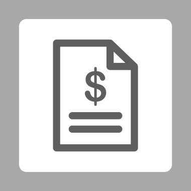 Fatura Yuvarlak Kare Düğmesi