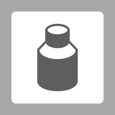 Yuvarlatılmış Kare düğme tüp