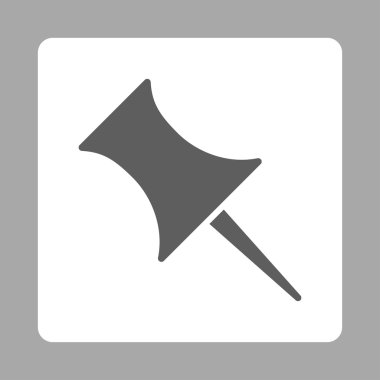 Pin Yuvarlak Kare Düğmesi