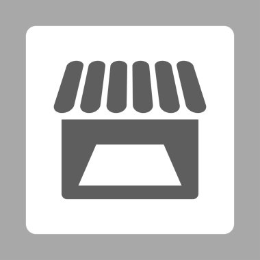 Yuvarlatılmış Kare düğme depolamak