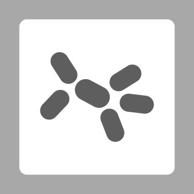 Basiller yuvarlak kare düğme