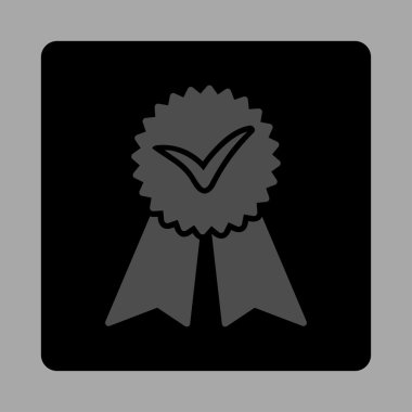 Onayı yuvarlak kare düğme