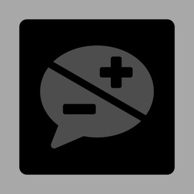 Tartışmalar Yuvarlak Kare Düğmesi