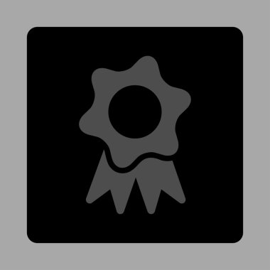 Mühür yuvarlatılmış kare düğme Ödülü