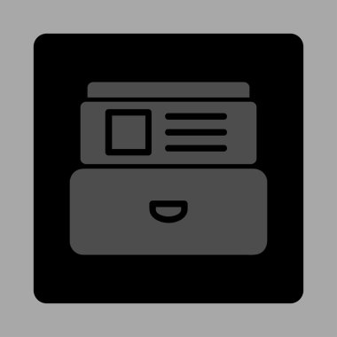 Dizini kutusunda yuvarlak kare düğme