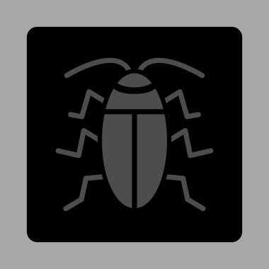 Hamamböceği Yuvarlak Kare Düğmesi