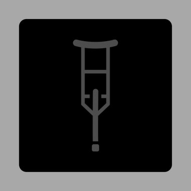 Koltuk değnekli kare düğmesi