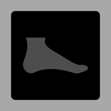 Ayak kare düğme yuvarlak