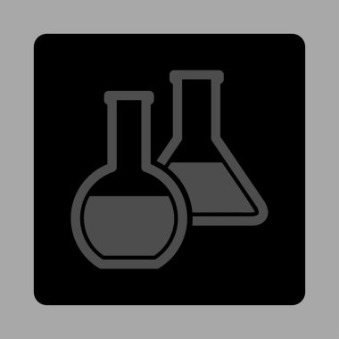 Cam şişeler yuvarlak kare düğme