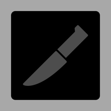 Bıçak Yuvarlak Kare Düğmesi