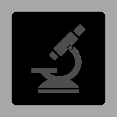 Mikroskop yuvarlak kare düğme