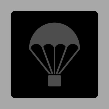 Yuvarlatılmış Kare düğme paraşüt