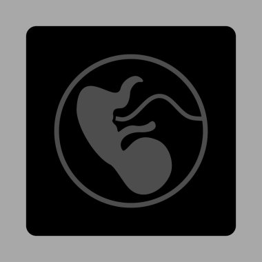 Hamilelik Yuvarlak Kare Düğmesi