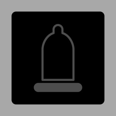 Koruyucu yuvarlak kare düğme