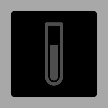 Analiz tüp yuvarlak kare düğme