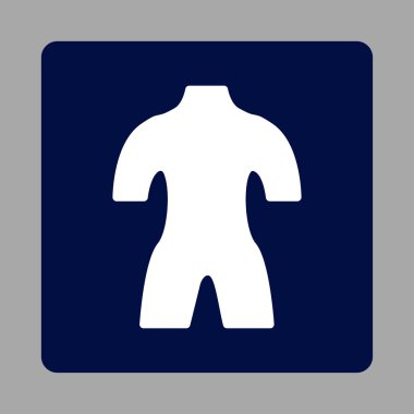 Vücut Yuvarlak Kare Düğmesi