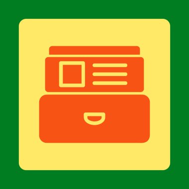 Dizini kutusunda yuvarlak kare düğme