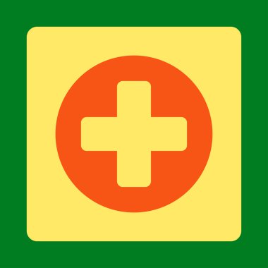 Tıp yuvarlak kare düğme