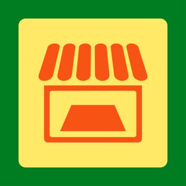 Pazar yuvarlak kare düğme