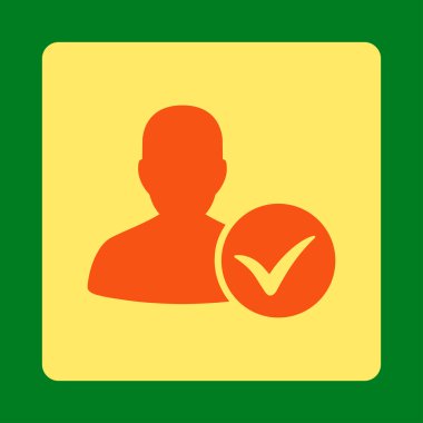 İstemci Tamam yuvarlak kare düğme