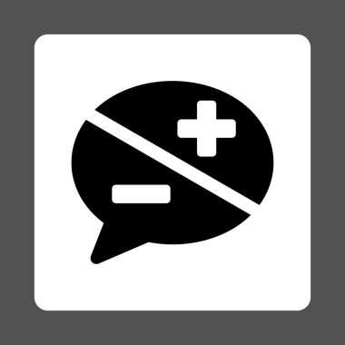 Tartışmalar Yuvarlak Kare Düğmesi