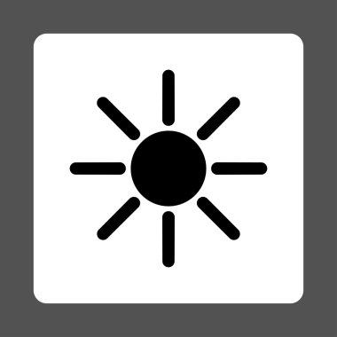 Parlaklık Yuvarlak Kare Düğmesi