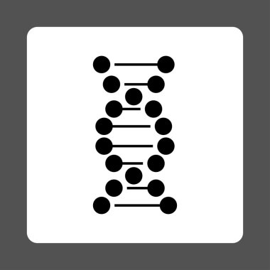 DNA yuvarlak kare düğme