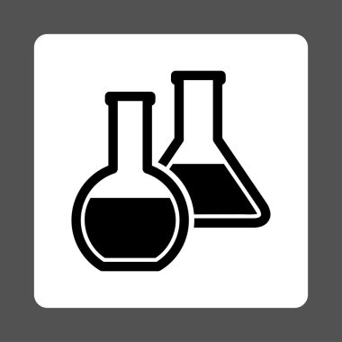 Cam şişeler yuvarlak kare düğme