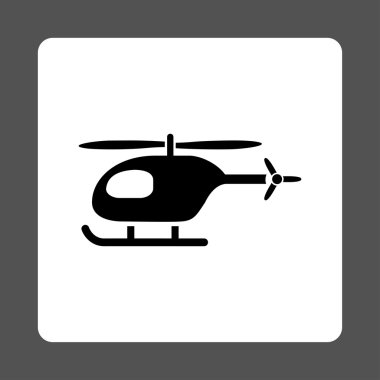 Helikopter Yuvarlak Kare Düğmesi
