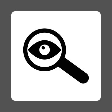 Yuvarlak kare düğmesini araştır