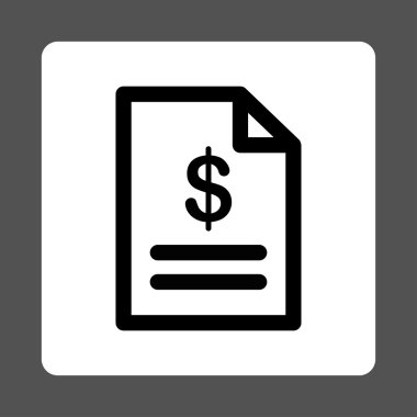 Fatura Yuvarlak Kare Düğmesi