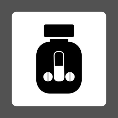 Adam tıp yuvarlak kare düğme