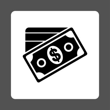 Para yuvarlak kare düğme