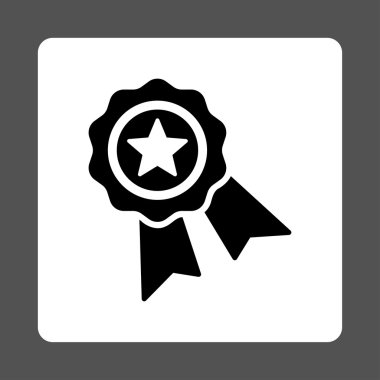 Kalite damgası yuvarlak kare düğme